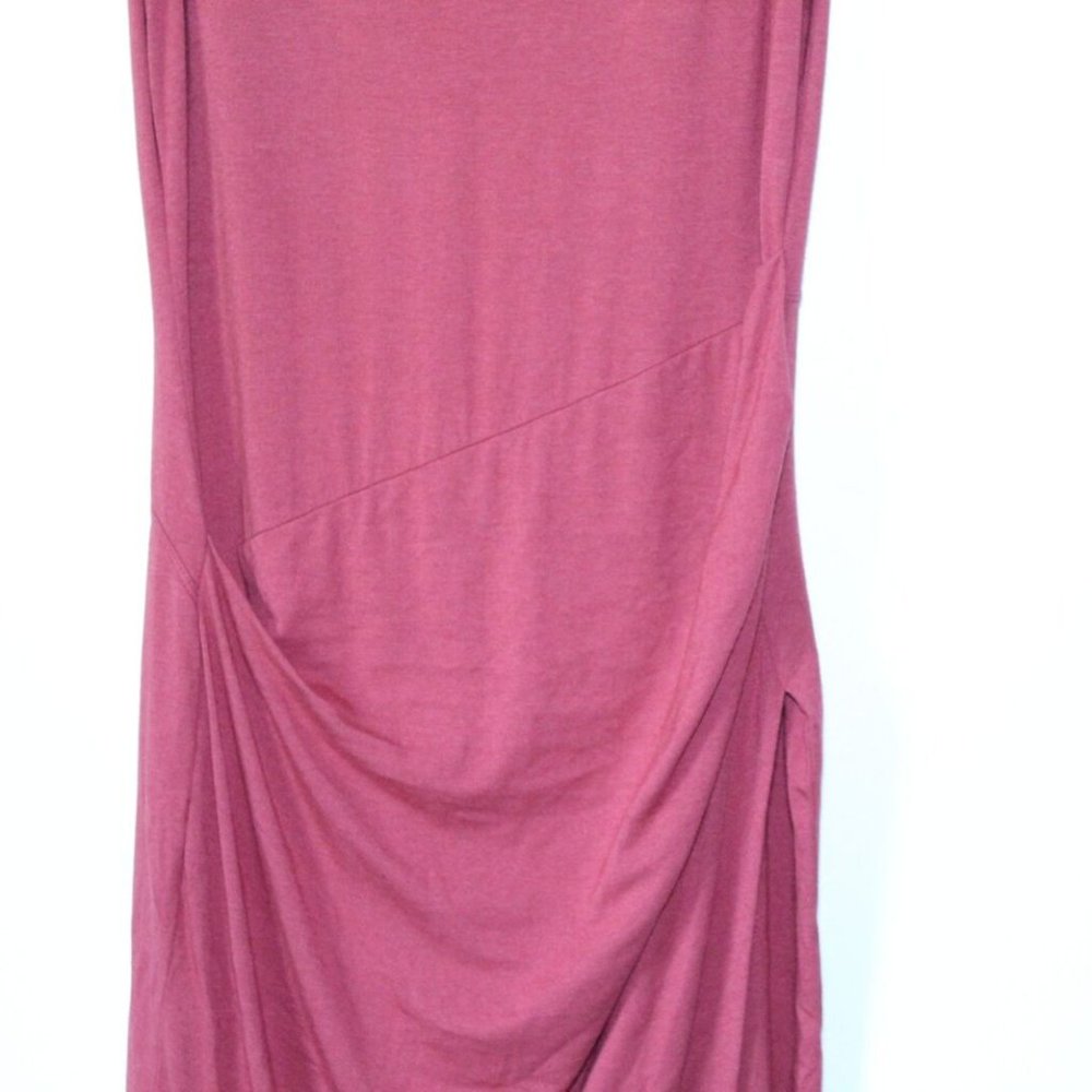 Peruvian Connection Aries Sheath Jersey Knit Gathered Dress Size Medium H13825 - Picture 3 of 9